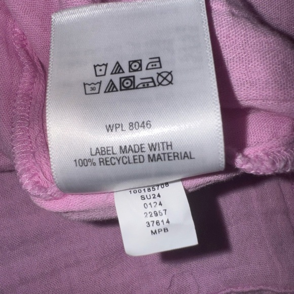 On 34th Pink Off-Shoulder 100% cotton flowy top. Size M. VGUC - Picture 5 of 8